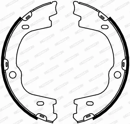 FERODO SZCZĘKI HAMULCOWE FSB4087 