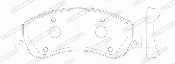 TARCZE BREMBO KLOCKI FERODO FORD TRANSIT OD 06R 