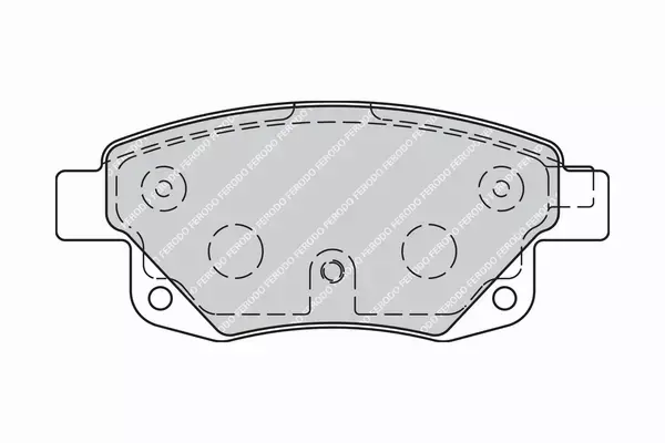 TARCZE BREMBO KLOCKI FERODO FORD TRANSIT OD 06R 