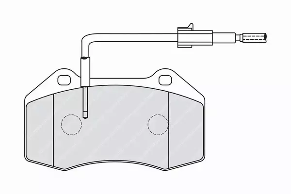 FERODO KLOCKI HAMULCOWE FDB4040 