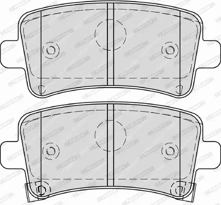 FERODO KLOCKI HAMULCOWE TYŁ OPEL INSIGNIA A 16 