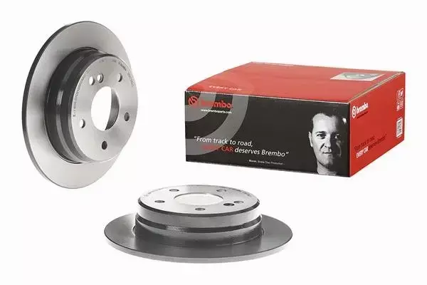 BREMBO TARCZE TYŁ PEŁNE MERCEDES KLASA C W202 KRK 