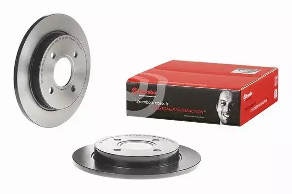 BREMBO TARCZE+KLOCKI TYŁ FORD FIESTA V VI 253MM 