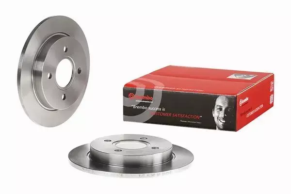 BREMBO TARCZE HAMULCOWE TYŁ 08.4931.24 