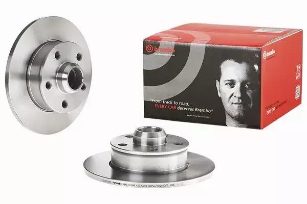 BREMBO TARCZE HAMULCOWE TYŁ 08.5005.20 