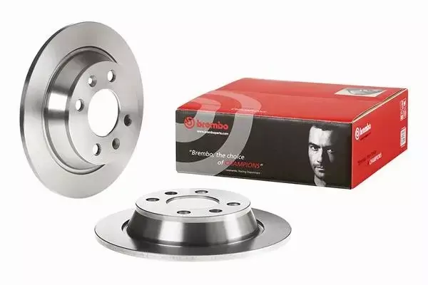 BREMBO TARCZE HAMULCOWE TYŁ 08.5037.10 