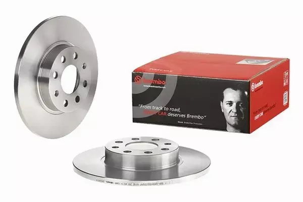 BREMBO TARCZE+KLOCKI P FIAT GRANDE PUNTO 257MM 