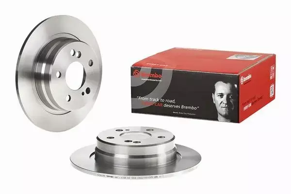 BREMBO TARCZE+KLOCKI TYŁ MERCEDES SL R129 278MM 