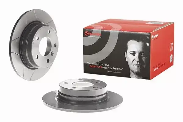 BREMBO TARCZE HAMULCOWE TYŁ 08.5366.76 