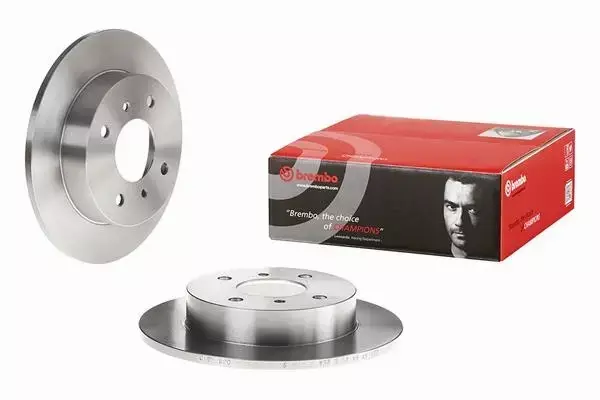 BREMBO TARCZE HAMULCOWE TYŁ NISSAN PRIMERA ALMERA 