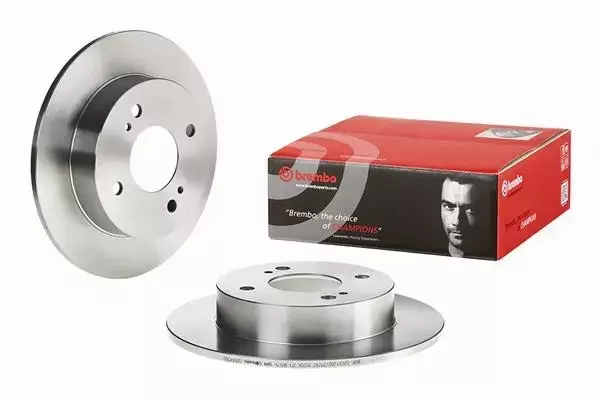 BREMBO TARCZE HAMULCOWE TYŁ 08.5443.60 