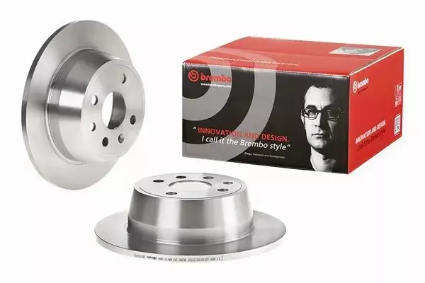 BREMBO TARCZE+KLOCKI TYŁ OPEL ASTRA F 260MM 