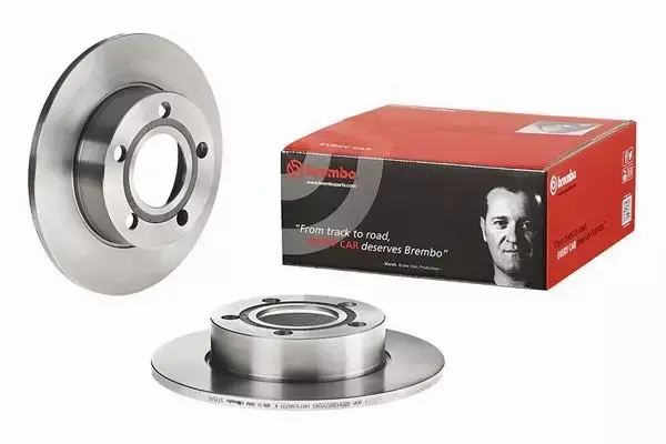 BREMBO TARCZE+KLOCKI TYŁ AUDI A8 D2 245MM 