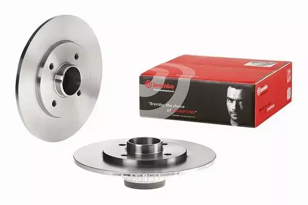 BREMBO TARCZE HAMULCOWE TYŁ 08.5834.37 