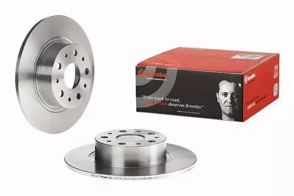 BREMBO TARCZE HAMULCOWE TYŁ 08.6768.11 