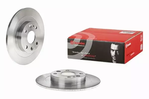 BREMBO TARCZE HAMULCOWE TYŁ 08.6857.10 