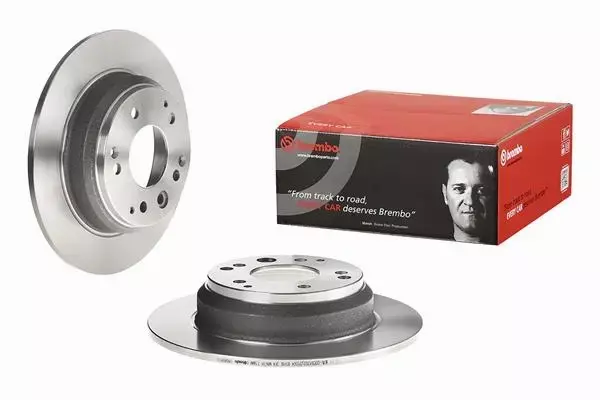 BREMBO TARCZE+KLOCKI TYŁ HONDA LEGEND IV 282MM 