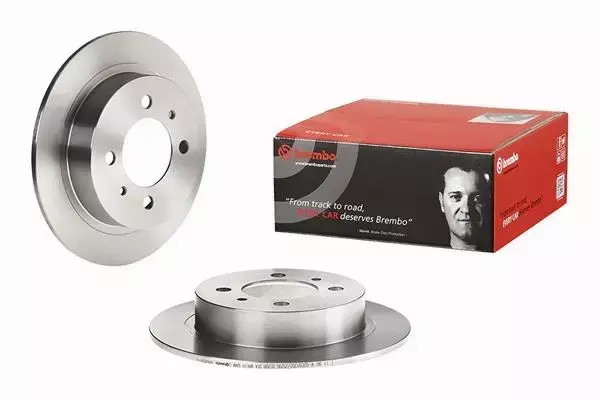 BREMBO TARCZE HAMULCOWE TYŁ ALMERA SUNNY 100X 