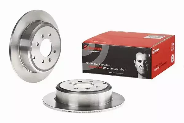 BREMBO TARCZE HAMULCOWE TYŁ 08.6931.11 