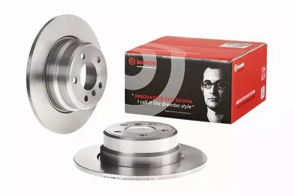 BREMBO TARCZE HAMULCOWE TYŁ 08.7019.81 