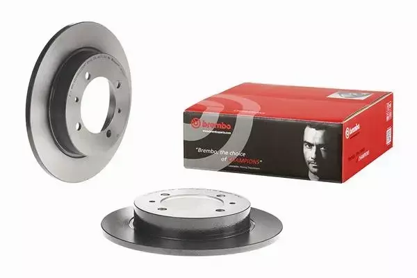 BREMBO TARCZE HAMULCOWE TYŁ 08.7042.11 