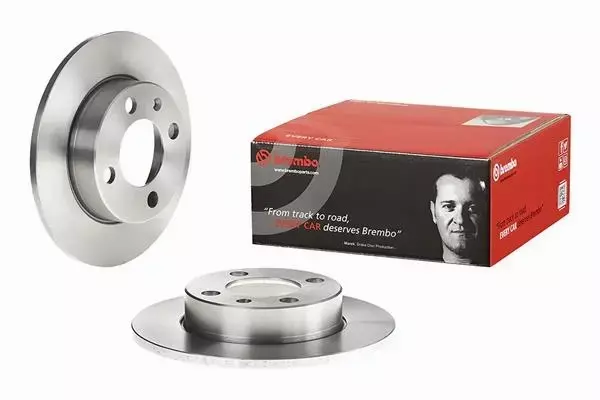 BREMBO TARCZE HAMULCOWE TYŁ 08.7165.21 