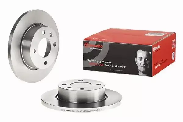 BREMBO TARCZE HAMULCOWE PRZÓD 08.7237.10 