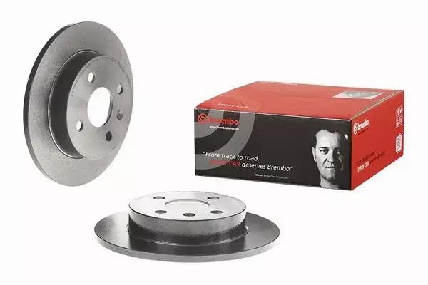 BREMBO TARCZE+KLOCKI T OPEL ASTRA G 240MM 4ŚR 