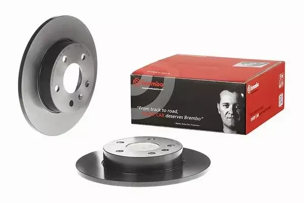 BREMBO TARCZE TYŁ PEŁNE OPEL ZAFIRA MERIVA 16V DTI 