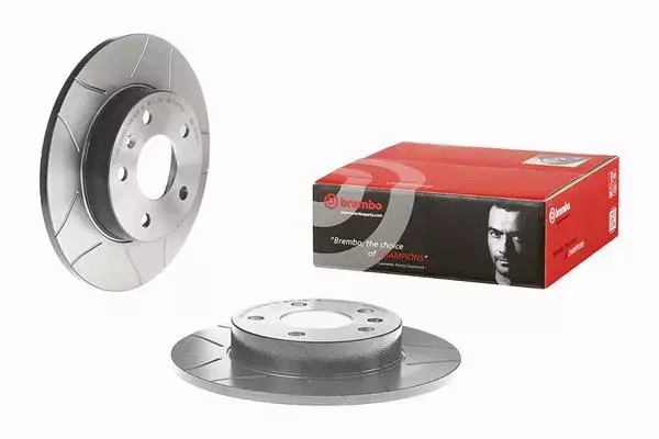 BREMBO TARCZE HAMULCOWE TYŁ 08.7627.75 