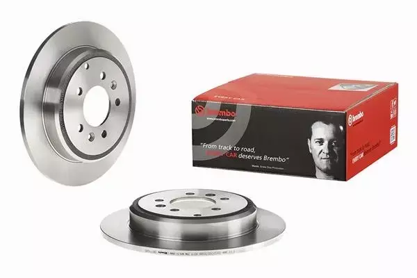  BREMBO TARCZE+KLOCKI TYŁ PEUGEOT 607 290MM 