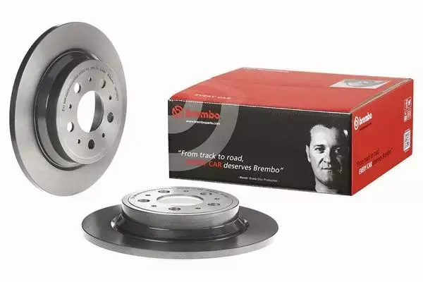 BREMBO TARCZE HAMULC TYŁ VOLVO S60 S80 V70 XC70 