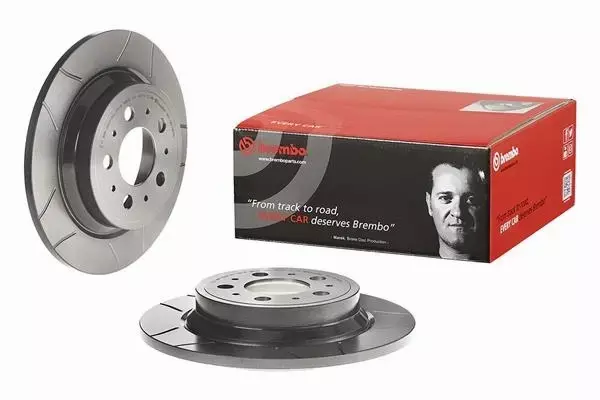 BREMBO TARCZE HAMULCOWE TYŁ 08.7765.75 