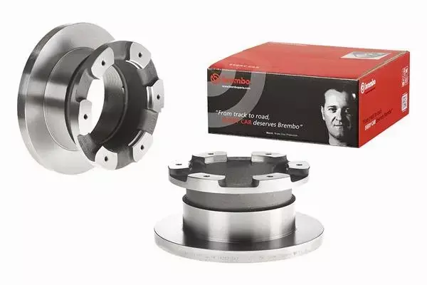 BREMBO TARCZE HAMULCOWE TYŁ 08.7772.10 