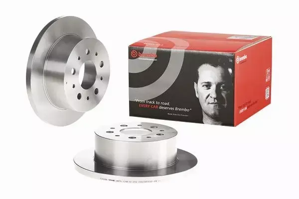 BREMBO TARCZE HAMULCOWE TYŁ 08.8094.50 