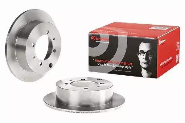 BREMBO TARCZE HAMULCOWE TYŁ 08.8316.11 