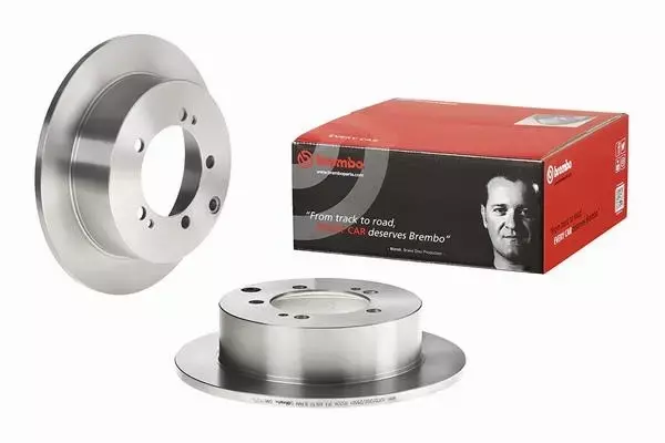 BREMBO TARCZE+KLOCKI TYŁ OUTLANDER I 262MM 