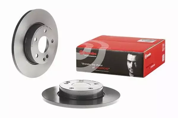 BREMBO TARCZE+KLOCKI PRZÓD MERCEDES A W169 276MM 