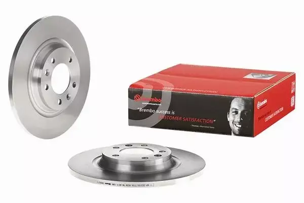 BREMBO TARCZE+KLOCKI TYŁ CITROEN C5 III 290MM 