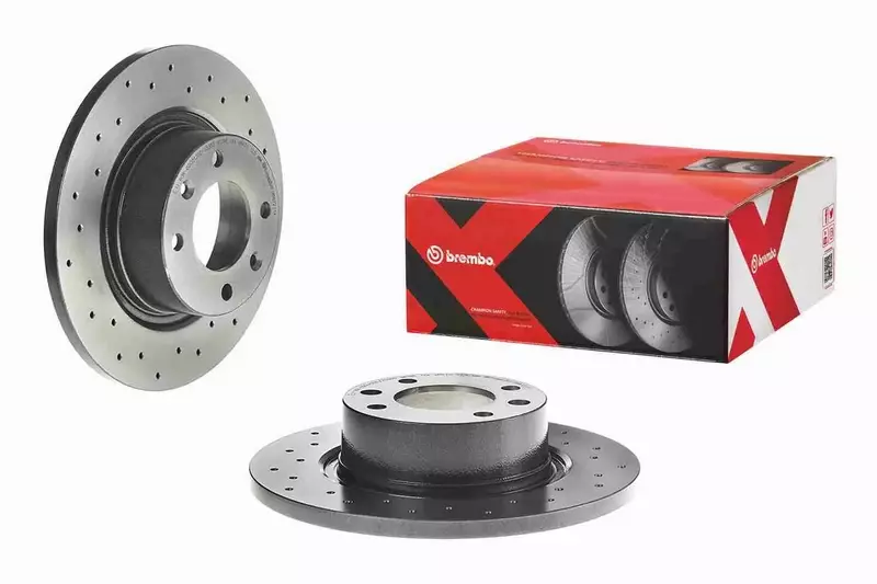 BREMBO TARCZE HAMULCOWE TYŁ 08.8727.1X 