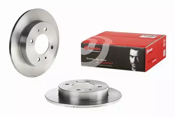 BREMBO TARCZE HAMULCOWE TYŁ 08.9081.10 