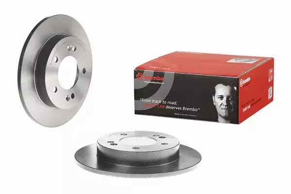 BREMBO TARCZE HAMULCOWE TYŁ 08.9081.21 