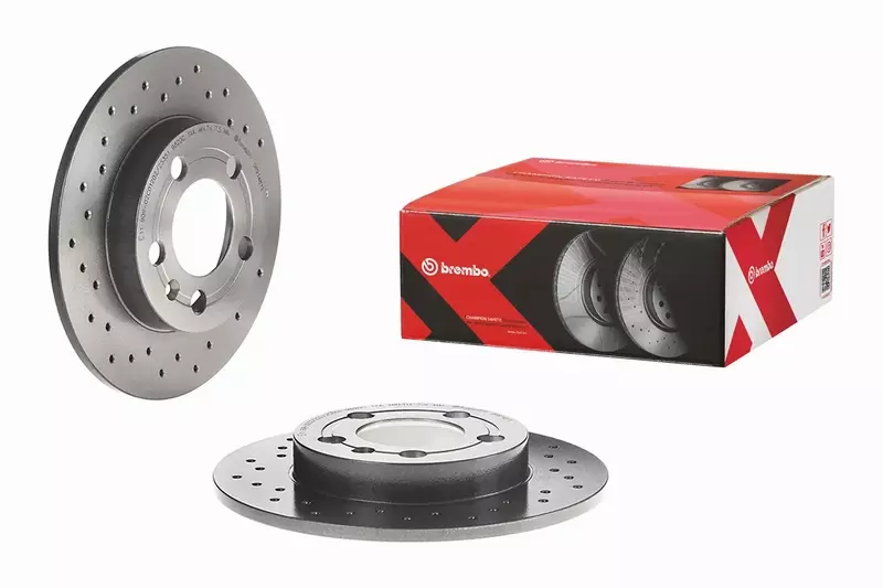 BREMBO TARCZE HAMULCOWE TYŁ 08.9148.1X 