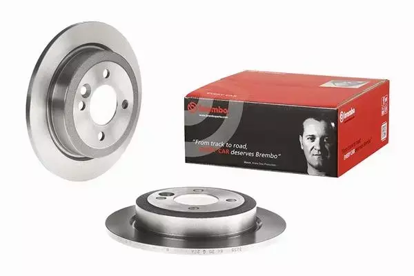 BREMBO TARCZE HAMULCOWE TYŁ 08.9163.11 