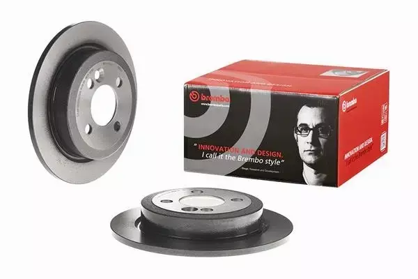 BREMBO TARCZE+KLOCKI TYŁ MINI R55 R56 259MM 