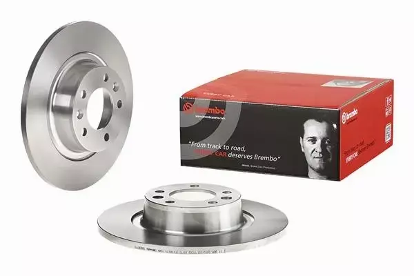 BREMBO TARCZE HAMULCOWE TYŁ 08.9367.11 