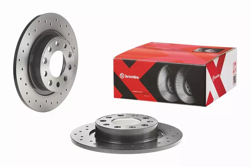 BREMBO TARCZE HAMULCOWE TYŁ 08.9460.4X 