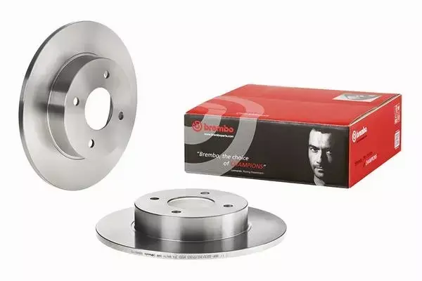 BREMBO TARCZE HAMULCOWE TYŁ 08.9461.10 