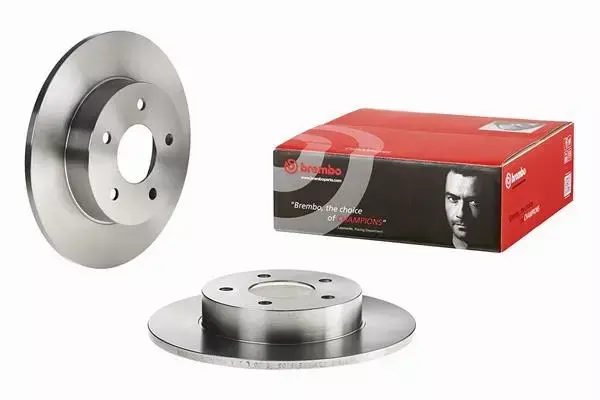 BREMBO TARCZE+KLOCKI TYŁ NISSAN PRIMERA P12 278MM 