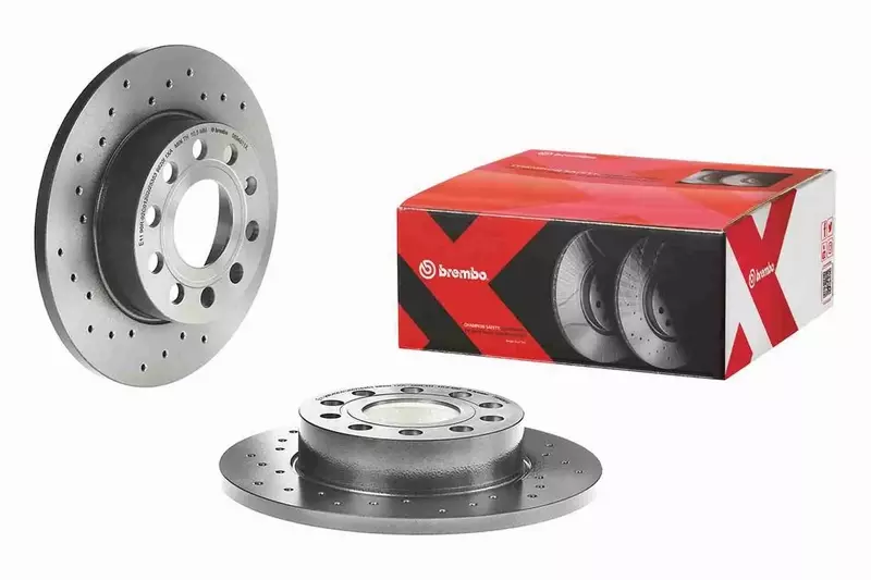 BREMBO TARCZE HAMULCOWE TYŁ 08.9488.1X 